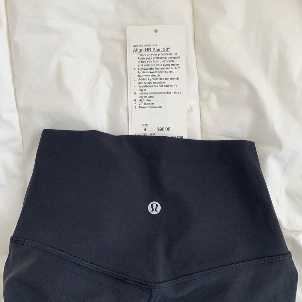 Align high rise pants